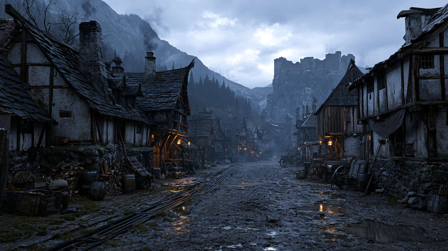 Le village d'Ascension of the Fifth Era